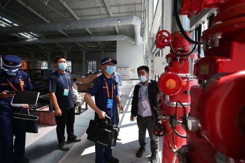石景山消防救援支隊檢查服貿會消防設施